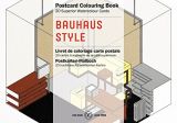 Bauhaus Style Postcard Colouring Book