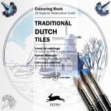 Traditional Dutch Design Tiles (Artists Colouring Book) 