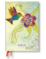 Diář Paperblanks Hummingbird Mini 2018-2019 (18-Month)