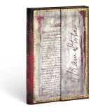 Zápisník Paperblanks Bram Stoker, Dracula Mini linkovaný (Embellished Manuscripts) 