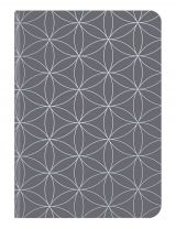 Zápisník Midi Flexi GlamLine GREY | SILVER (12 x 17 cm)