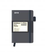 Diář Cool Diary Grey/Grey 2019 (9 x 14 cm)