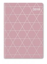 Diář GlamLine Booklet ANTIQUE PINK | SILVER 2019 (14,8 x 21 cm)