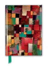 Zápisník Paul Klee: Redgreen and Violet-Yellow Rhythms (Foiled Journal)