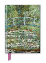Zápisník Claude Monet: Bridge over a Pond of Water Lilies (Foiled Journal)