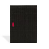 Zápisník Paper-Oh Ondulo Black B5 nelinkovaný