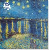Adult Jigsaw Puzzle.  Van Gogh: Starry Night Over the Rhone (500 piece jigsaw)