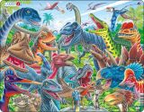 Puzzle Šťasní dinosauři 