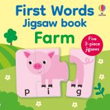 First Words Jigsaw Book: Farm