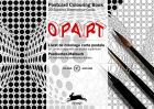 Op Art Postcard Colouring Book