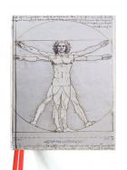 Skicář Da Vinci: Vitruvian Man (Blank Sketch Book) 
