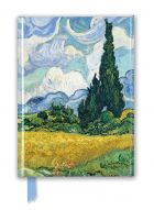 Zápisník Van Gogh: Wheat Field with Cypresses (Foiled Journal) 