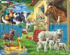 Puzzle Zvířata na farmě