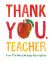 Thank You, Teacher. From The Very Hungry Caterpillar 