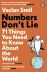 Numbers Don't Lie: 71 Things You Need to Know About the World 