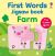 First Words Jigsaw Book: Farm