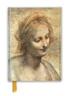 Zápisník Leonardo Da Vinci: Detail of The Head of the Virgin (Foiled Journal)