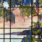 Adult Jigsaw Puzzle. Tiffany Studios: View of Oyster Bay (500 piece jigsaw)