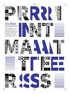 PRINT MATTERS. 20th Anniversary Edition: The Cutting Edge of Print 