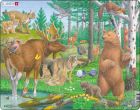 Puzzle Lesní zvířata