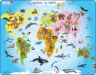 Puzzle Zvířata světa