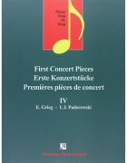 Erste Konzertstücke IV (Grieg - Paderewski)