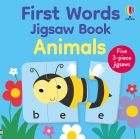 First Words Jigsaw Book: Animals