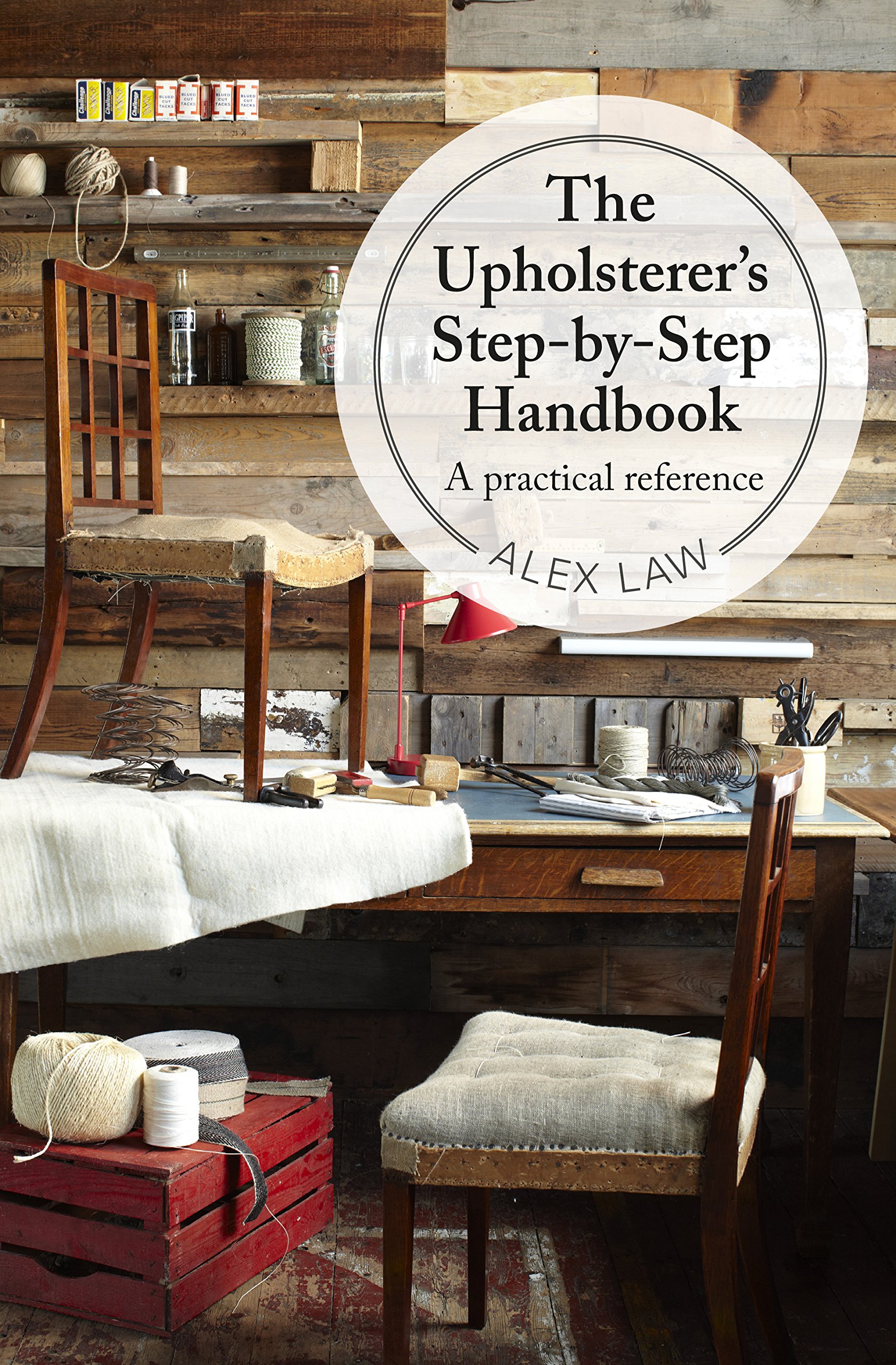 I bought that book. Upholsterer. Step book. Step by Step book. Step by Step book Kathryn l. Schwartz.